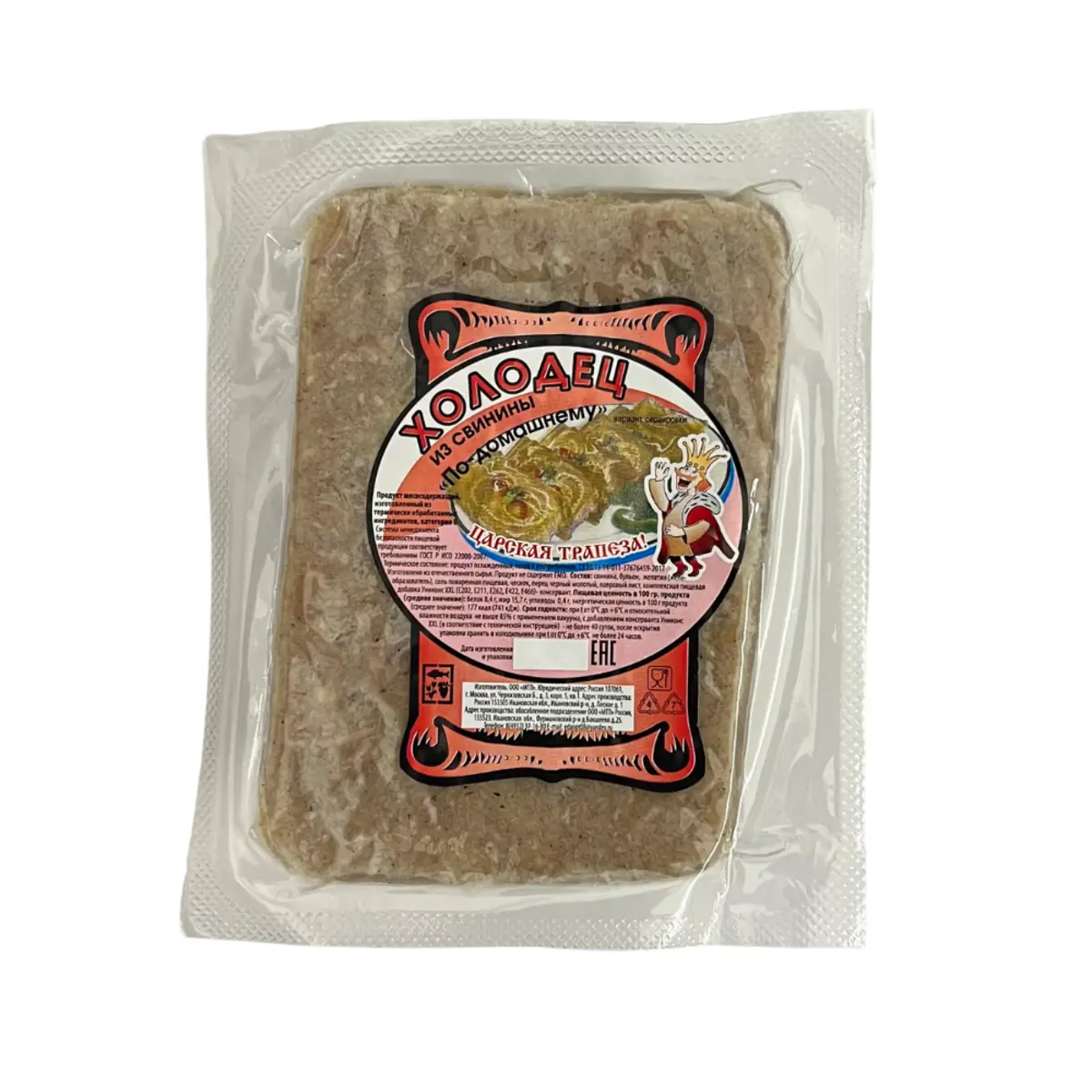 Холодец Царская Трапеза По-Домашнему из Свинины 300гр