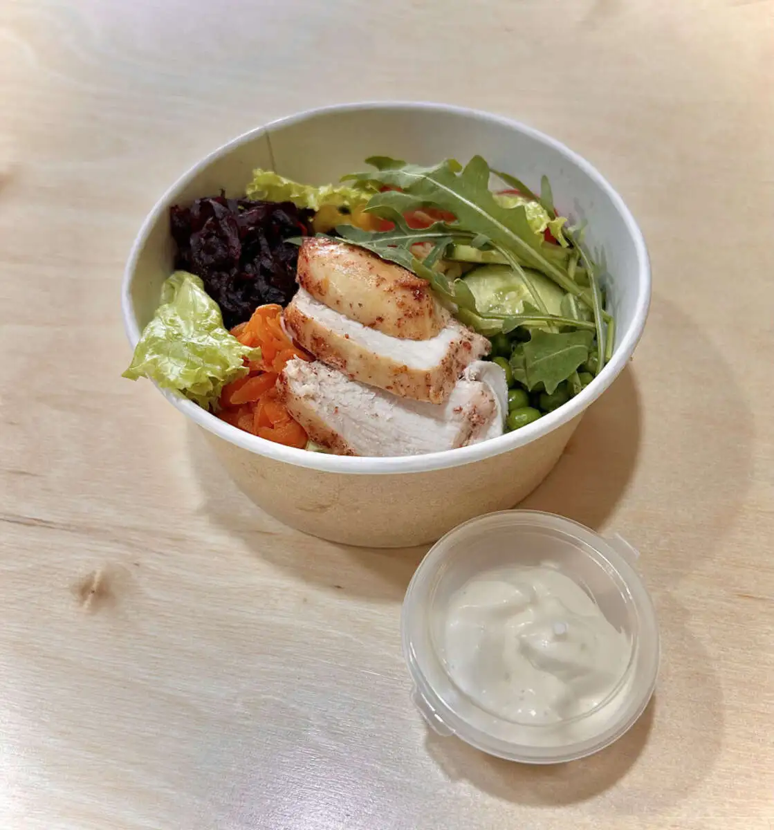Боул с куриным филе