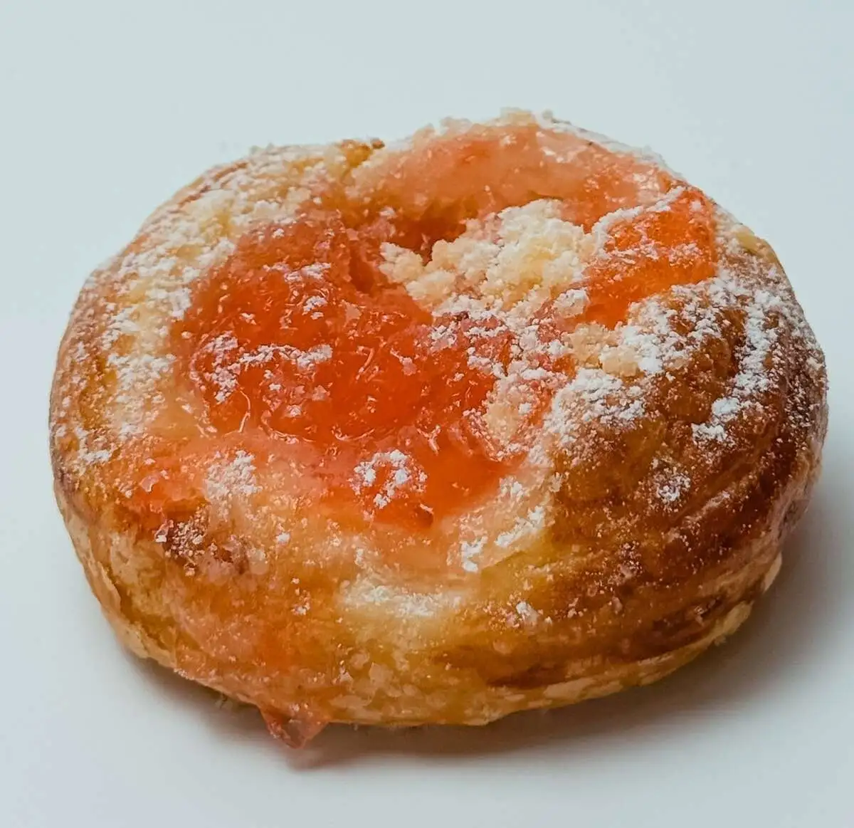 Мини булочка с белым персиком