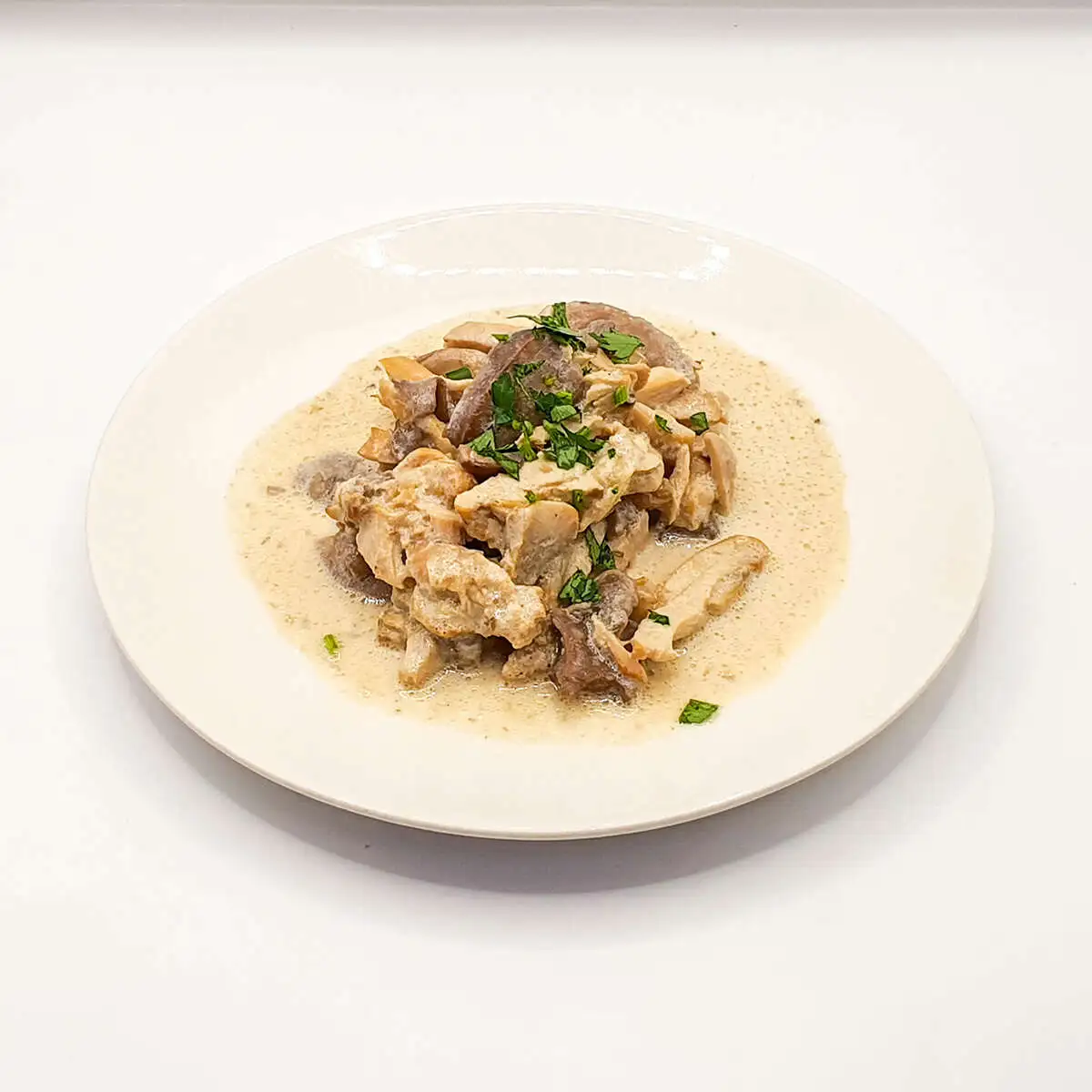 Курица с грибами