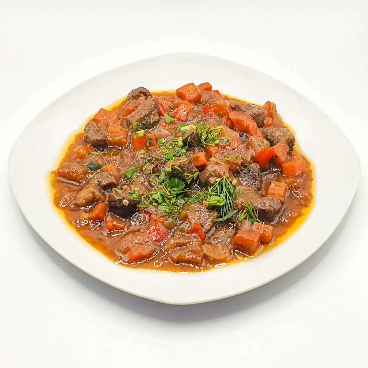 Паприкаш из говядины 