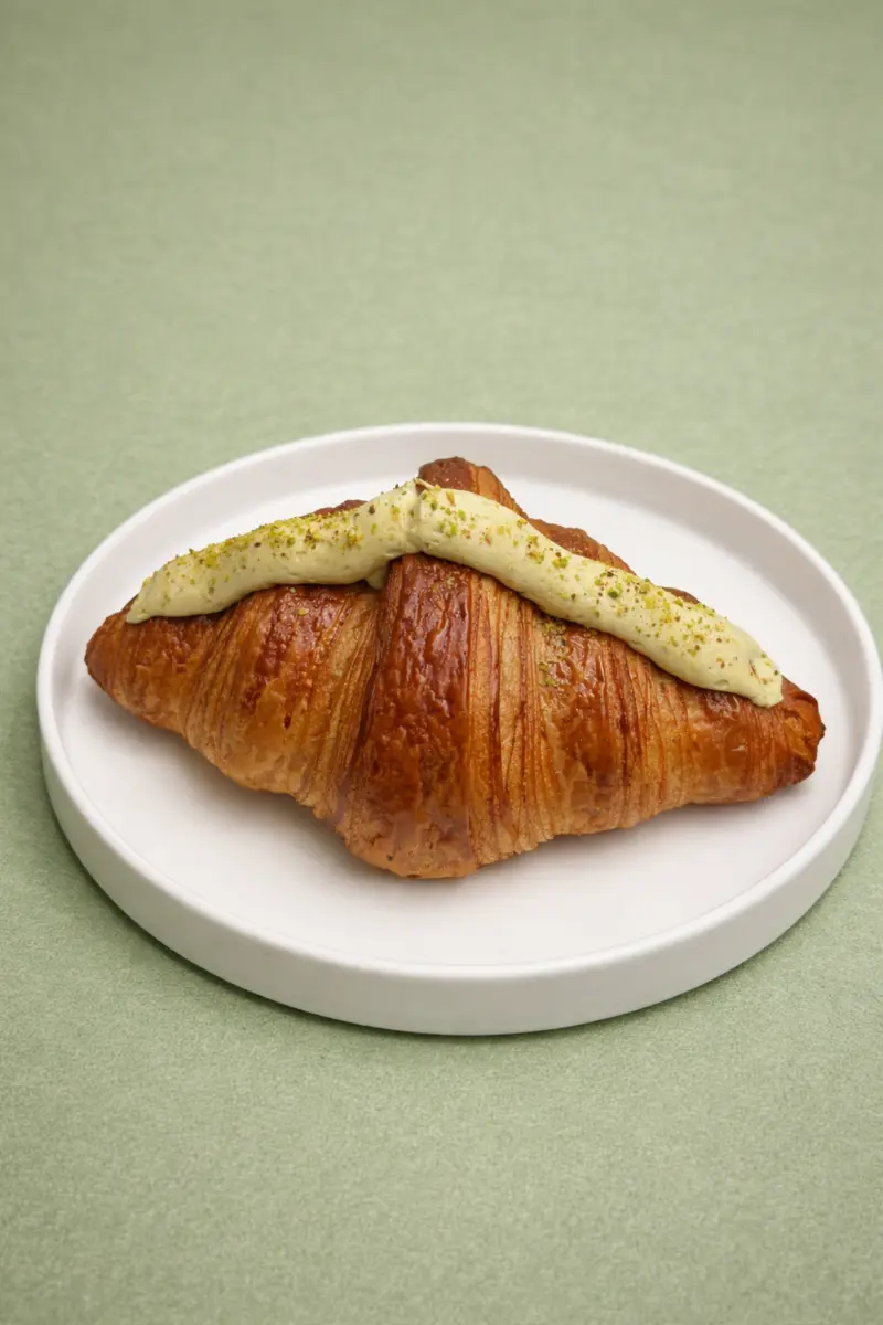 Круассан фисташковый