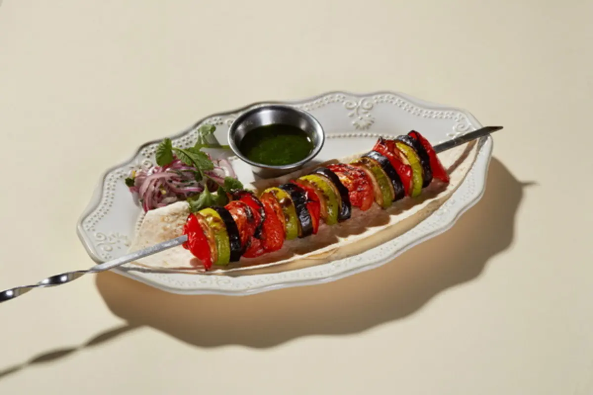 Шашлык из овощей  