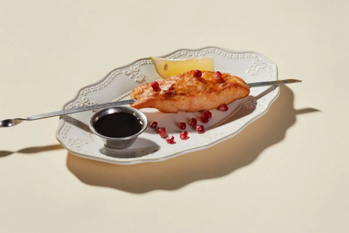 Стейк из лосося