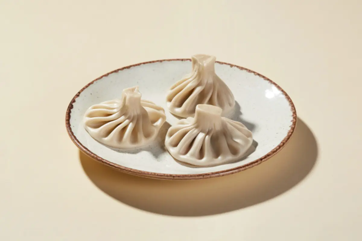 Хинкали запеченные с цыпленком 