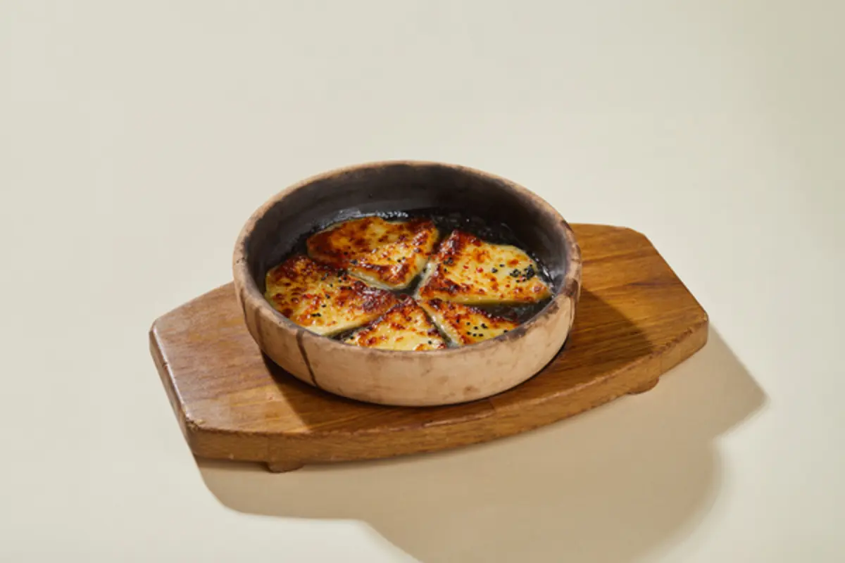 Сыр Халуми запеченный