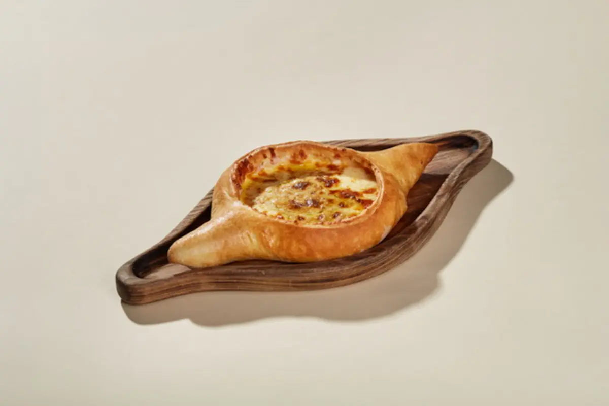 Хачапури с белыми грибами