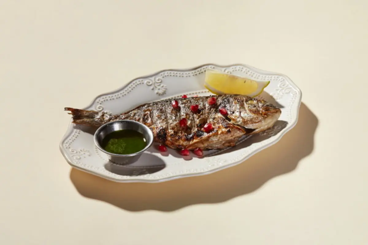 Дорадо на гриле