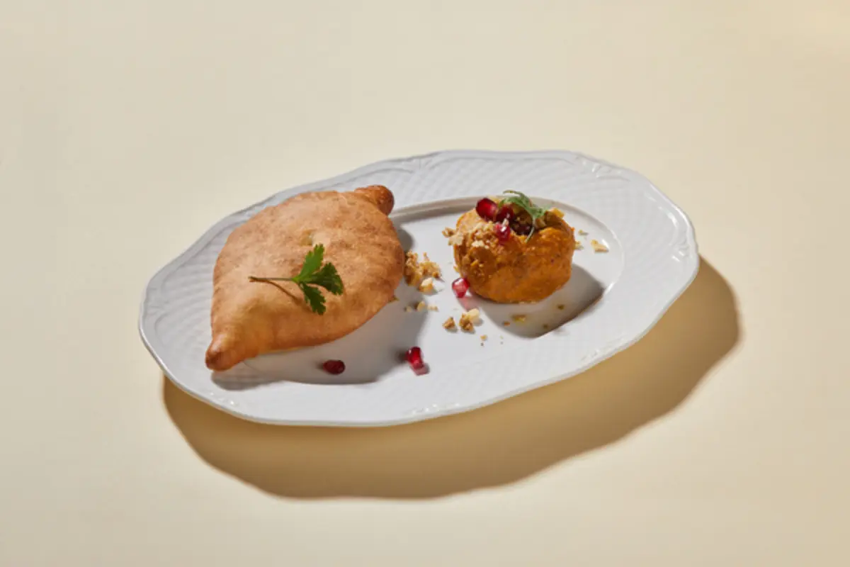 Пхали с тыквой