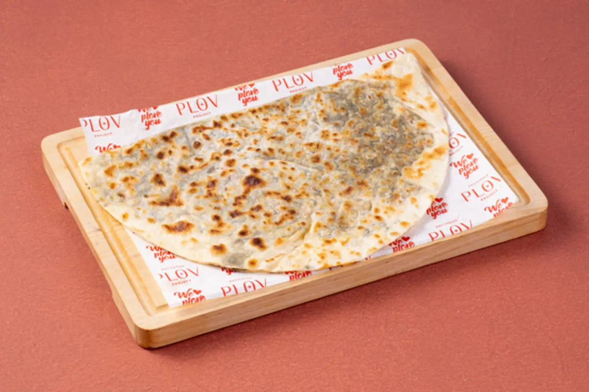 Кутаб с грибной икрой