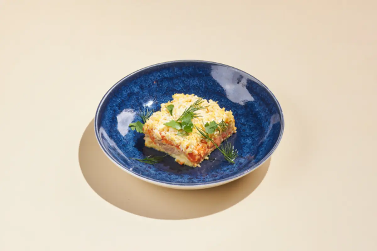 Мимоза с тунцом