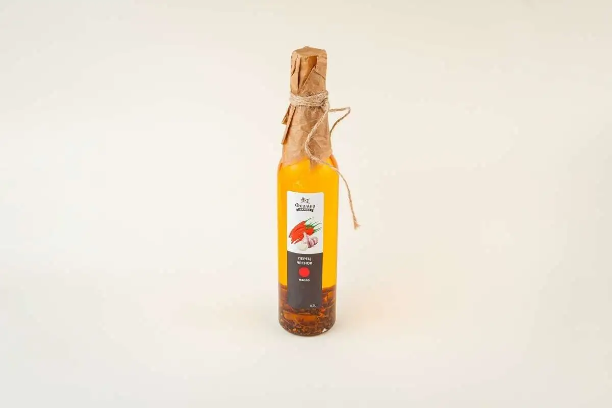 Масло олив. перец с чесноком 0,5 л