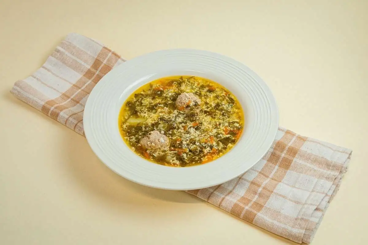 Суп с фрикадельками