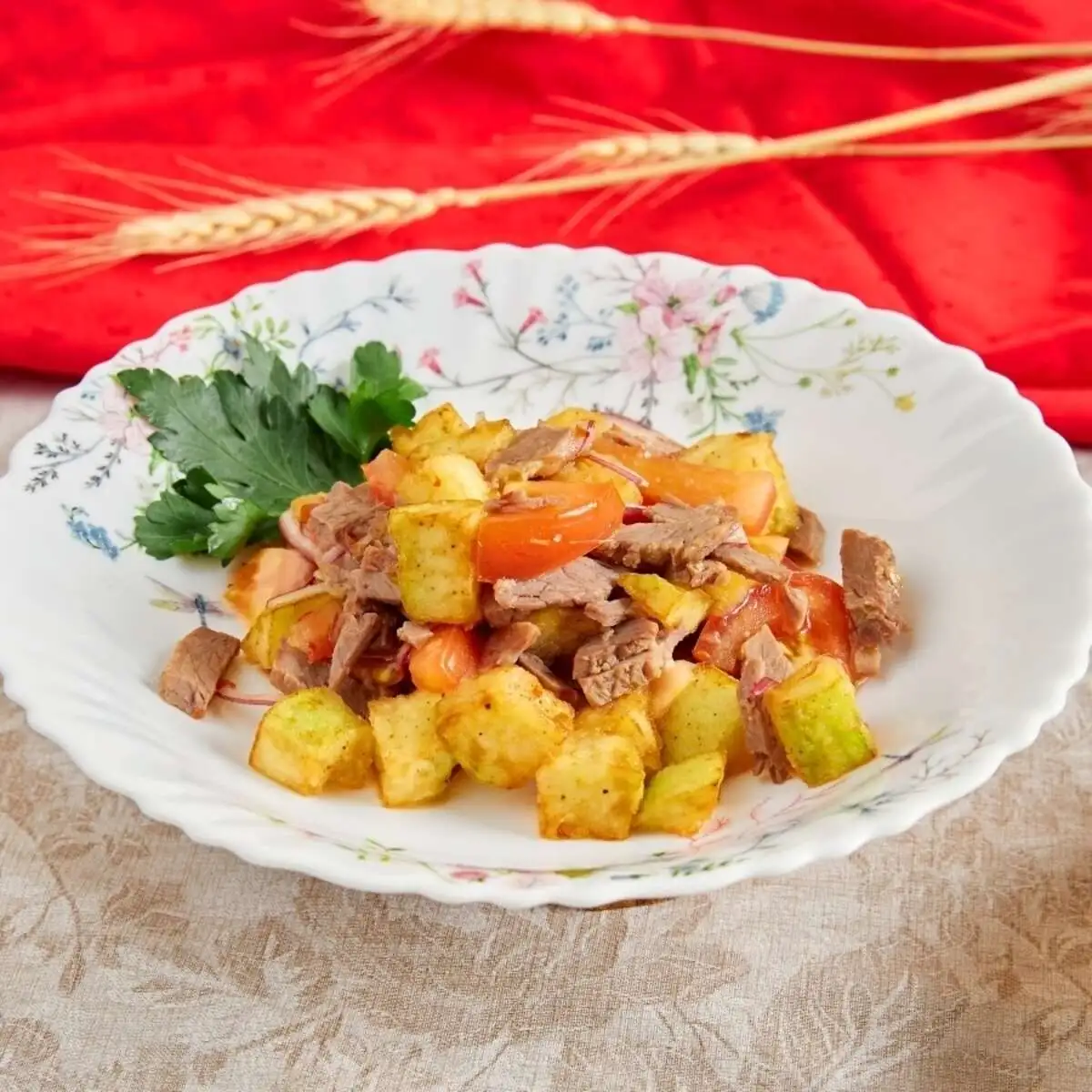 Салат с цукини