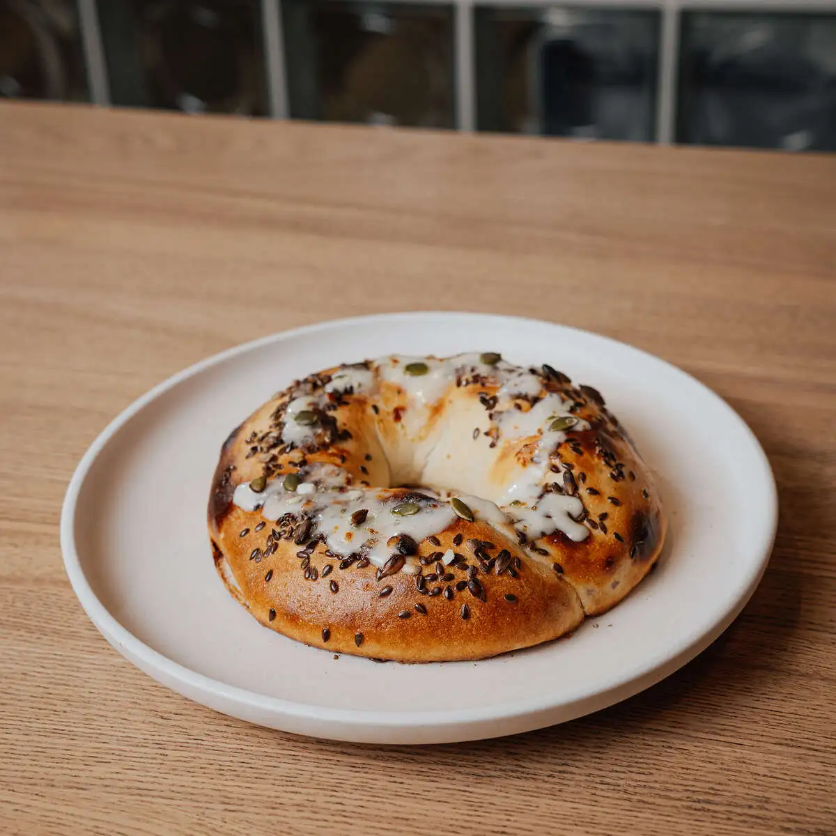 Халка-хачапури с беконом