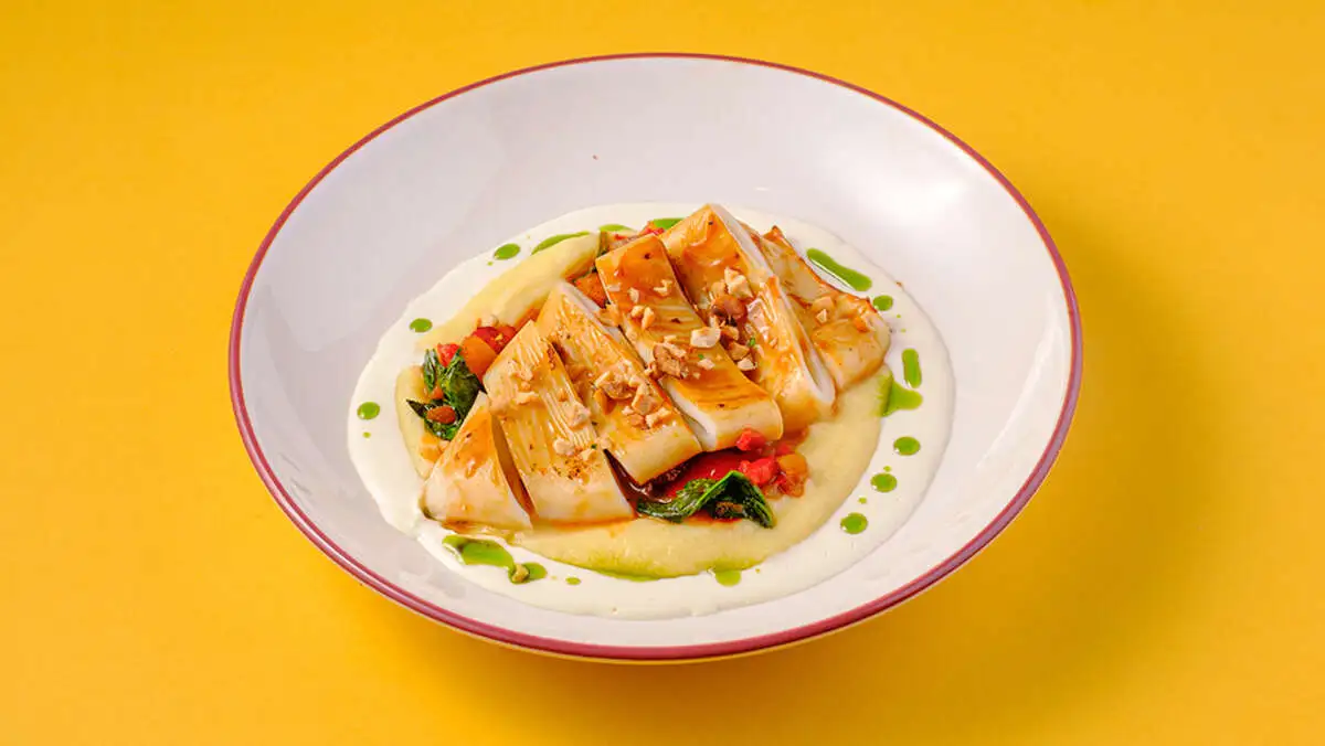 Жареный кальмар