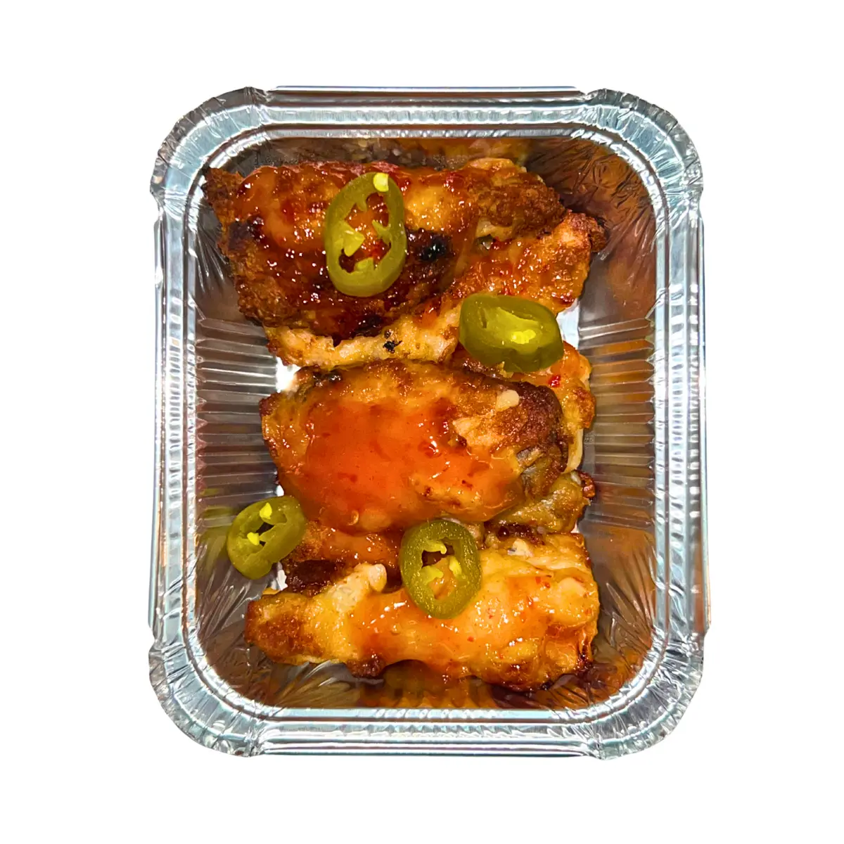 Крылышки с соусом Сладкий Чили 6 шт