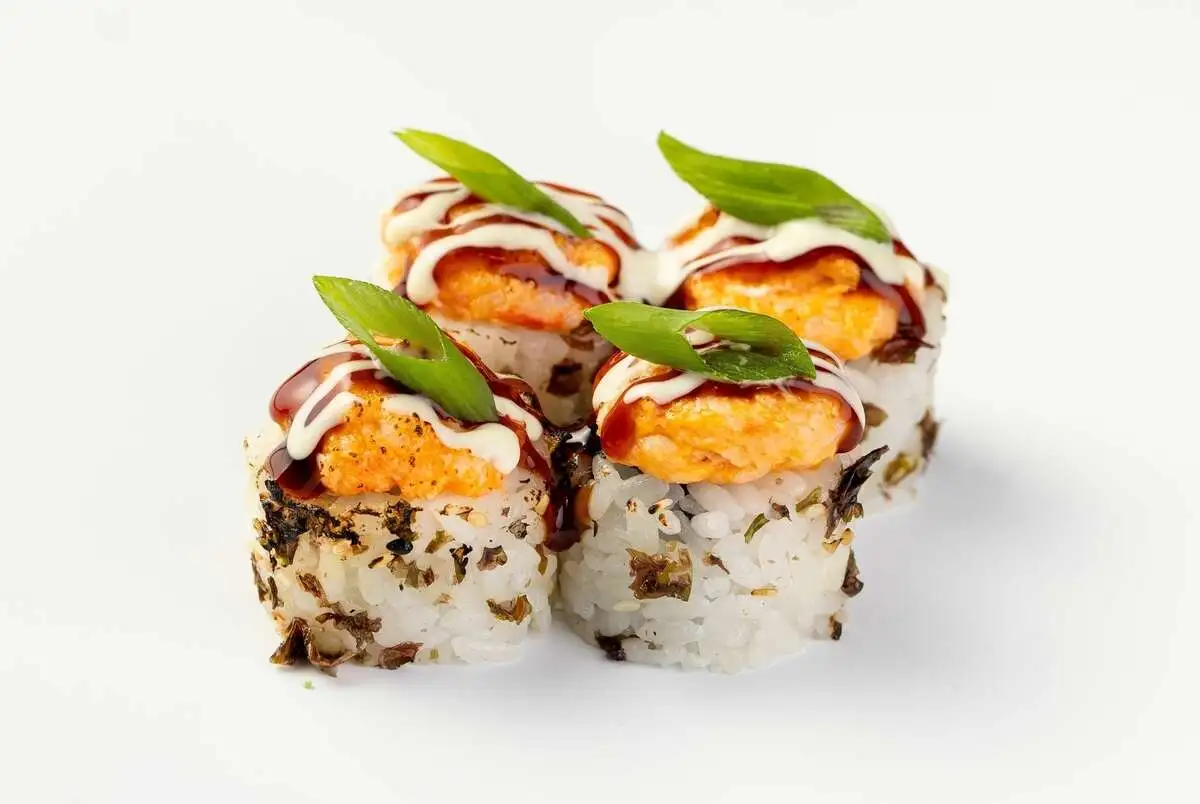 Мини ролл Вулкан с креветкой