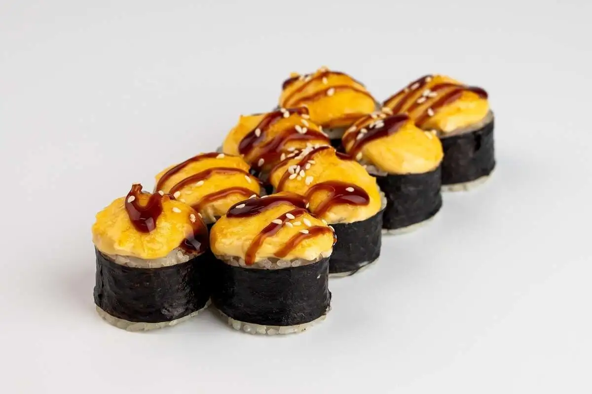 Запеченный креветка ролл