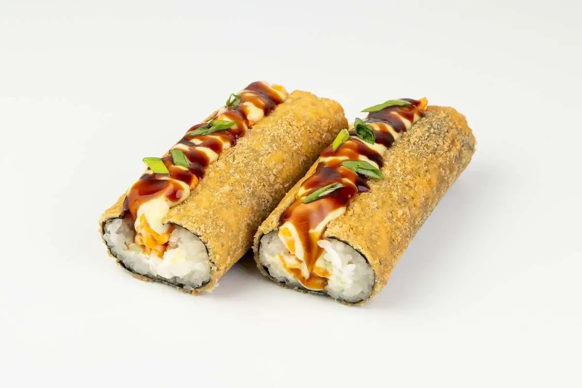 Темпура хот-дог с крабом