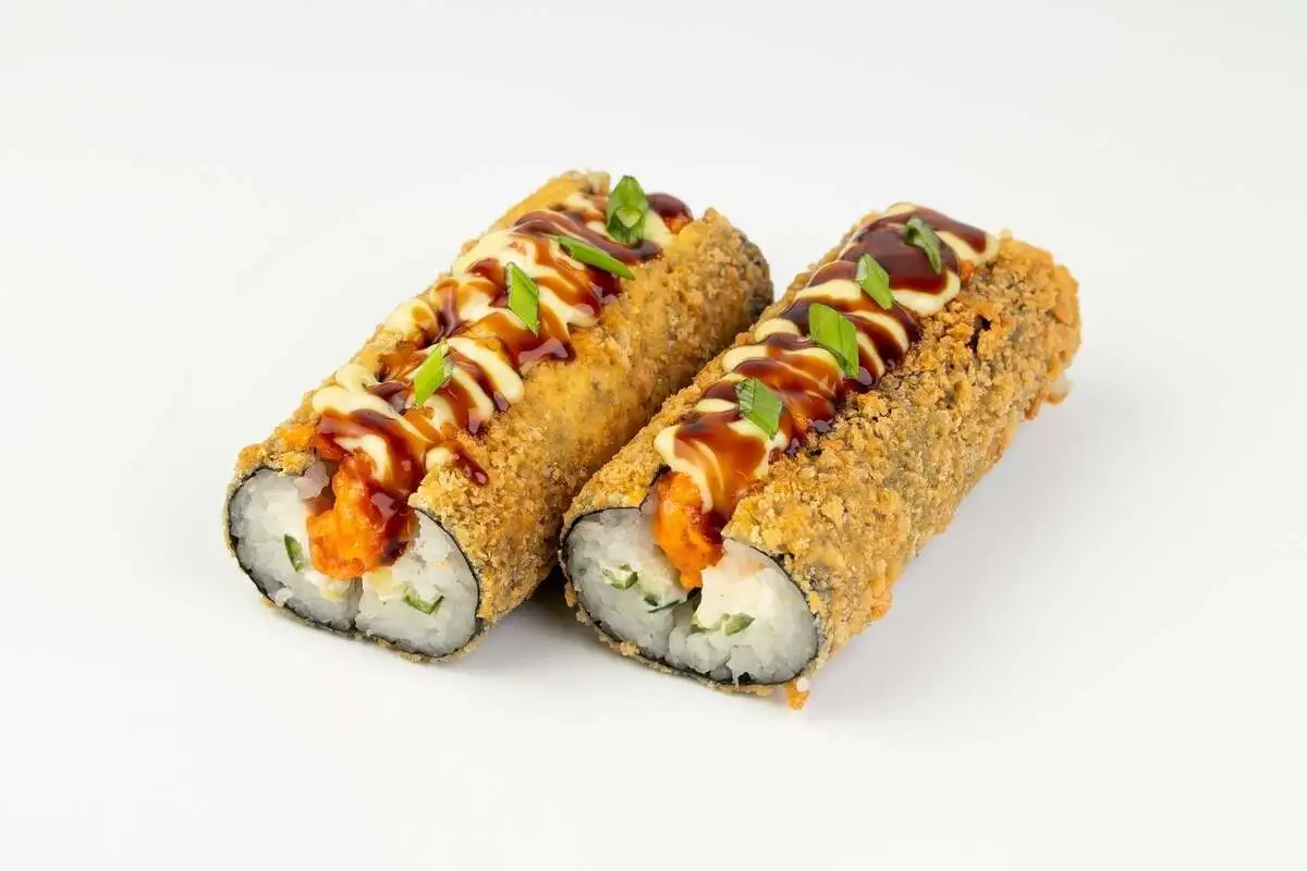 Темпура хот-дог с лососем