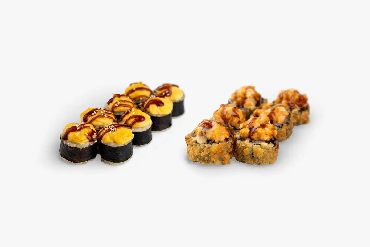 Сет роллов Янтарный дуэт