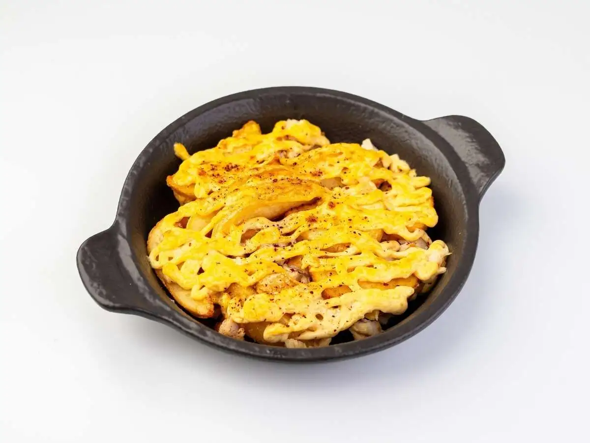 Ланч по-фермерски с копченой курицей