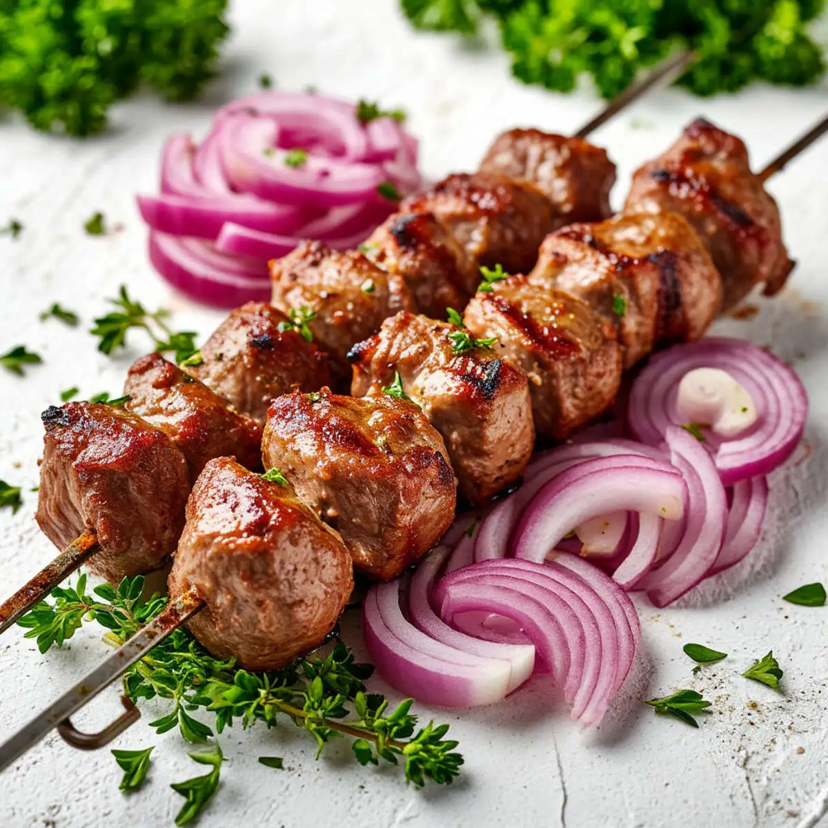 Шашлык из мякоти свиной шеи 100/15/20 гр.