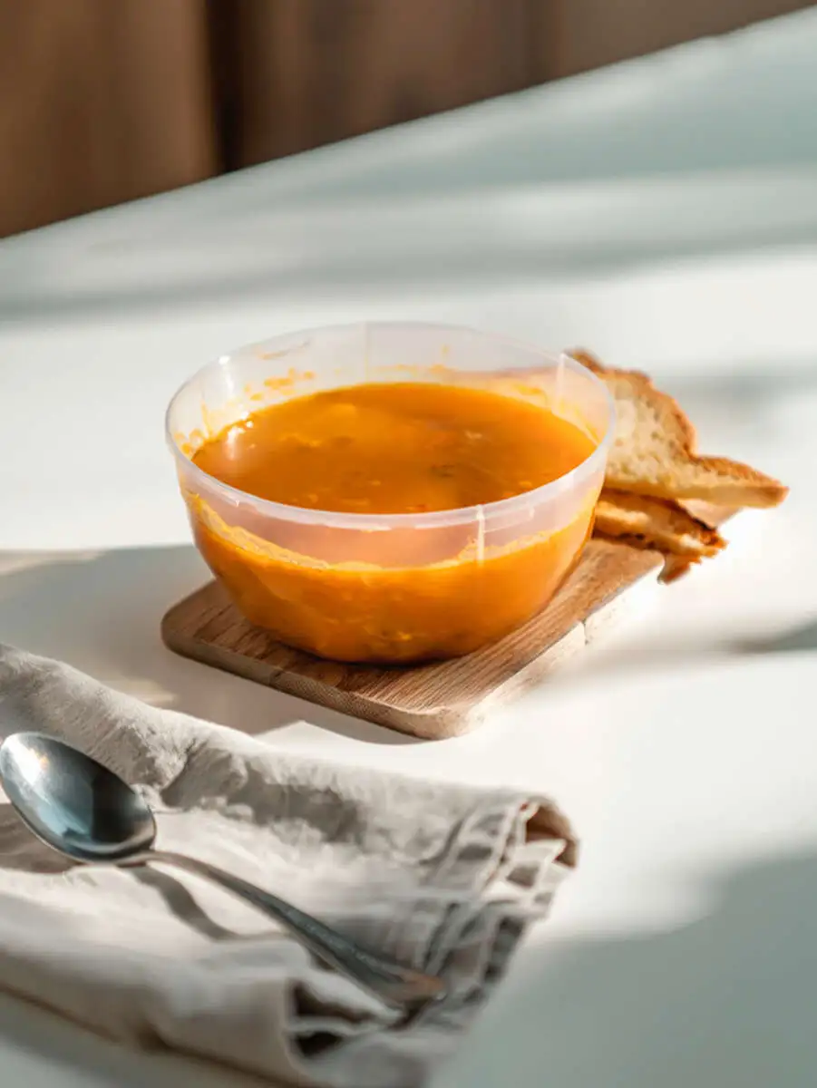 Суп чечевичный порц.