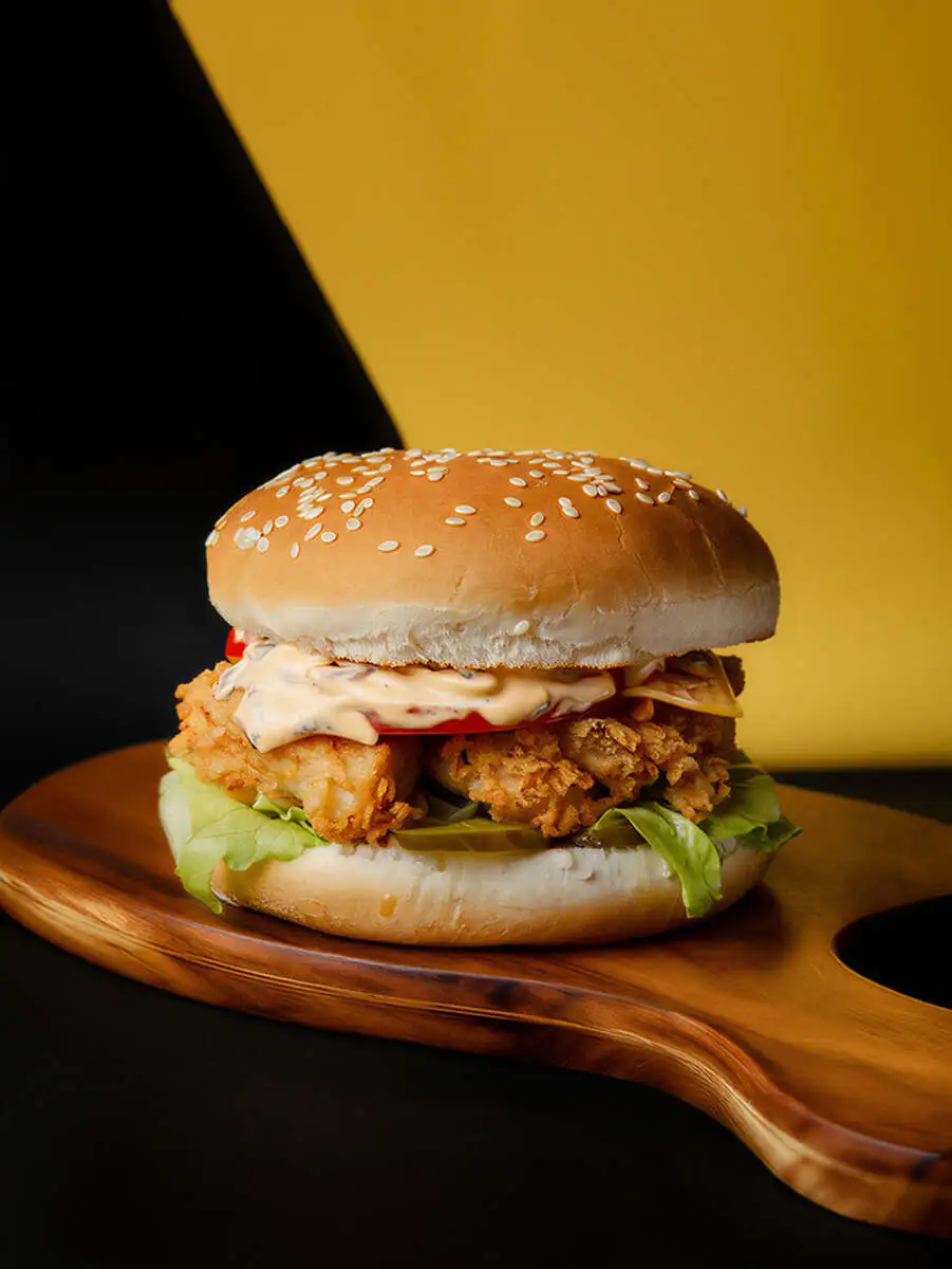 Бургер Чикен классика. порц.