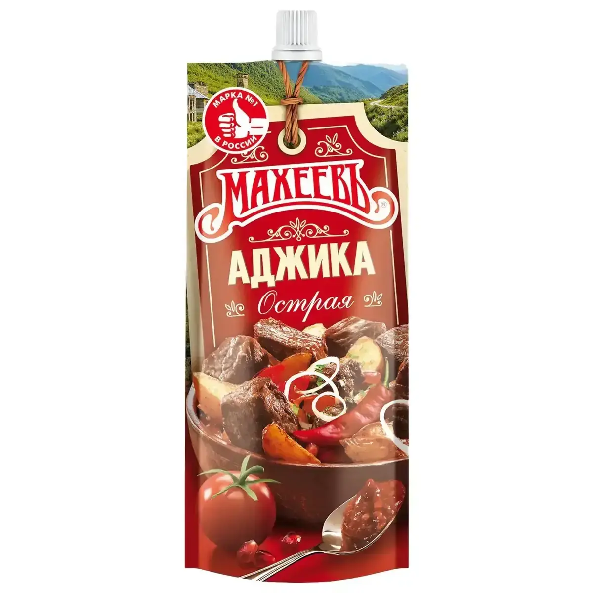 Аджика Махеев Острая Пикантная 140гр