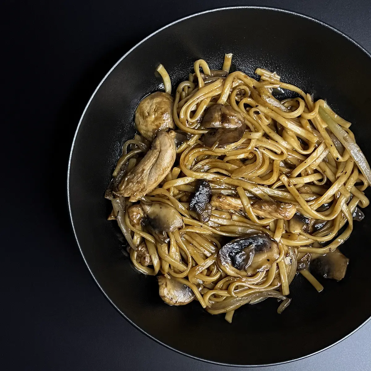 Лапша с курицей