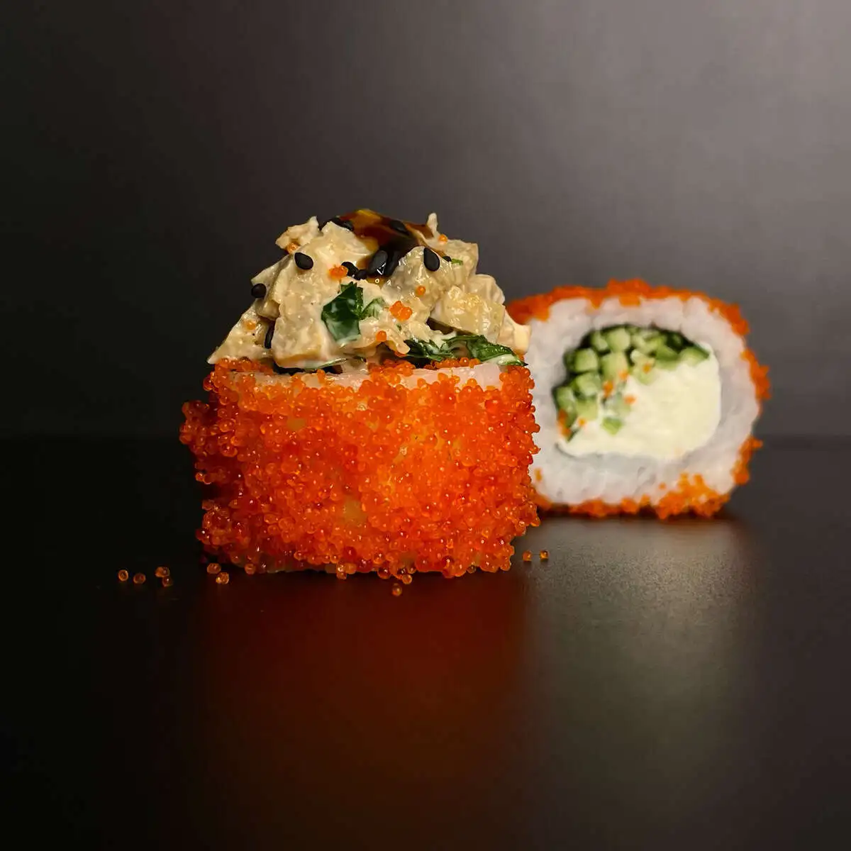 Тамаго-яки ролл