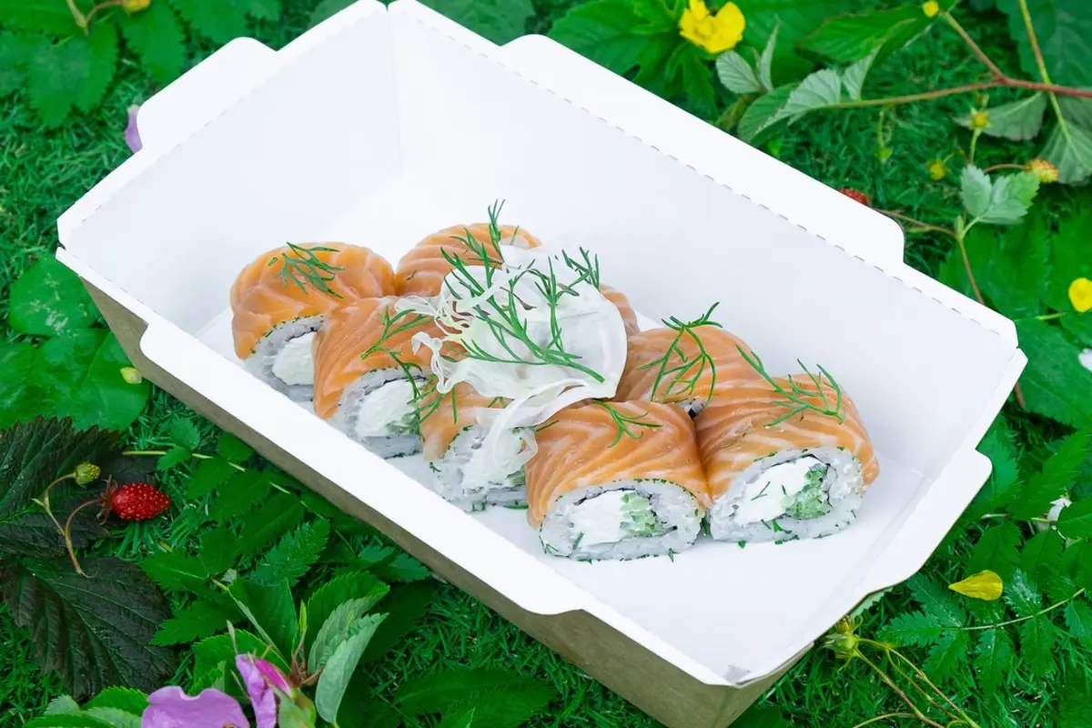 Филадельфия со слабосоленым лососем