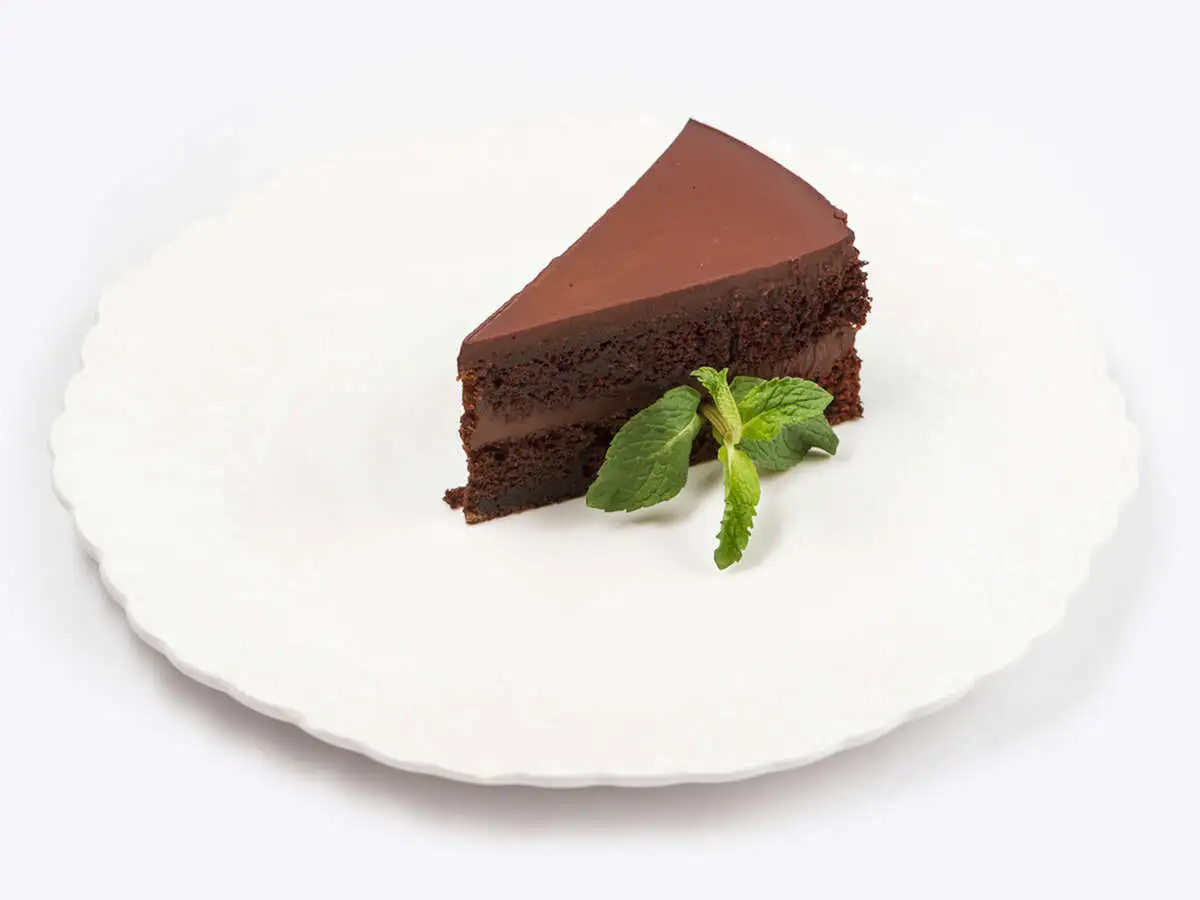 Шоколадный торт на оливковом масле