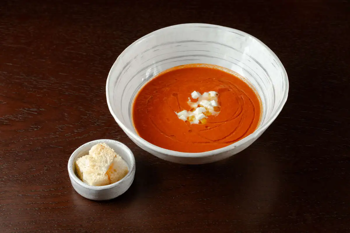 Томатный крем суп