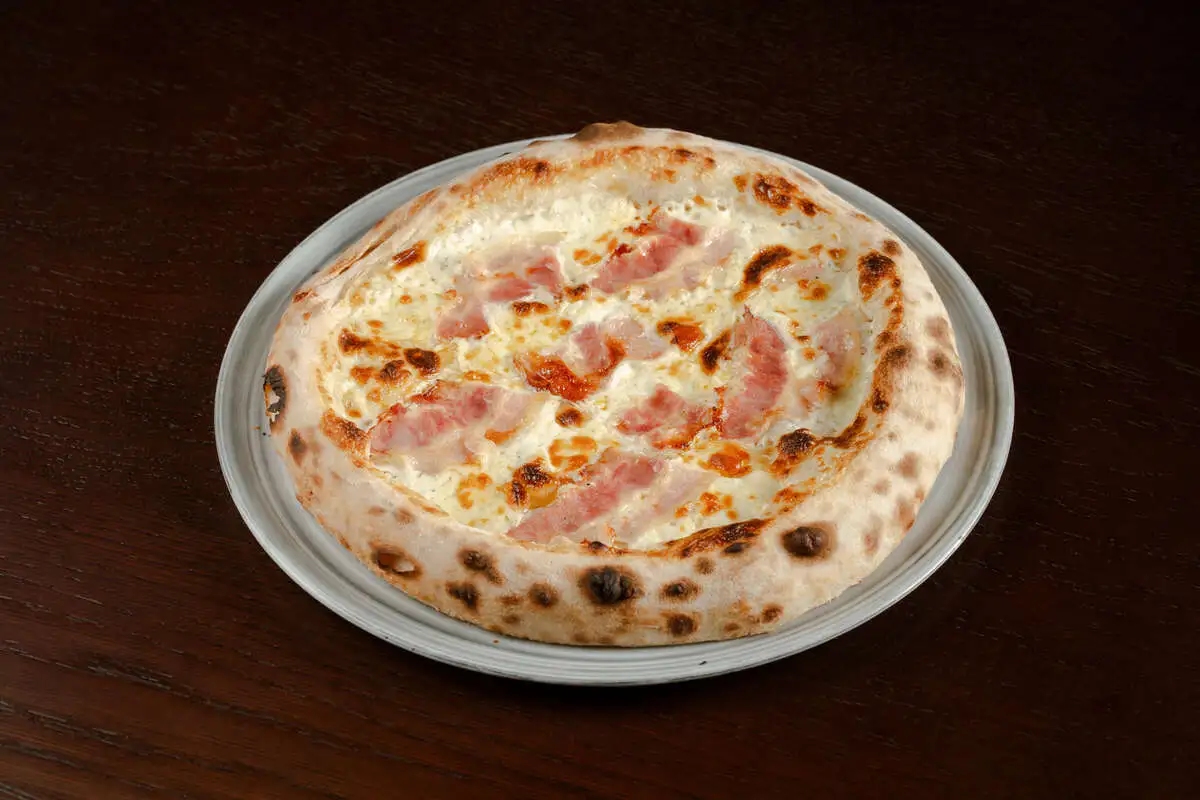 Пицца Бекон Маскарпоне