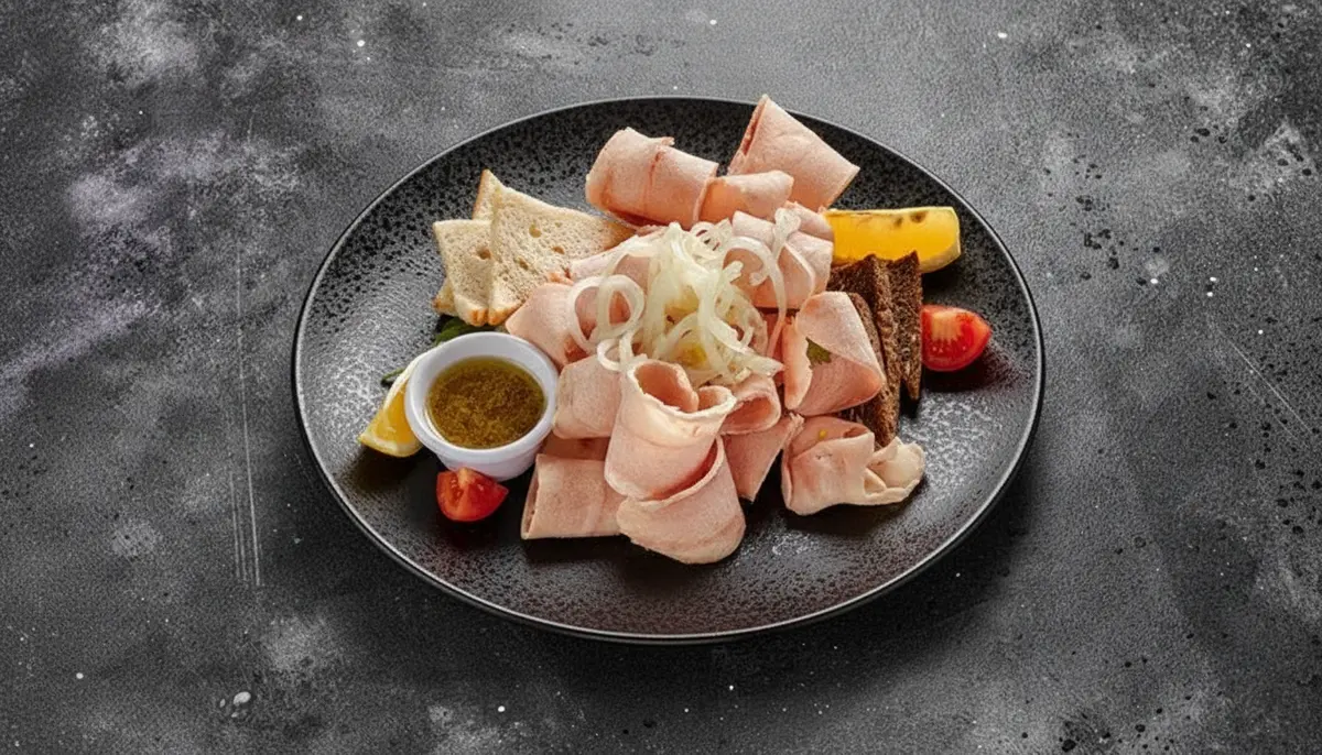 Строганина из пеламиды