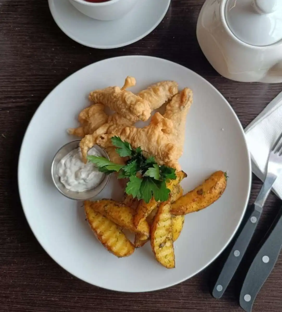 Горбуша в кляре