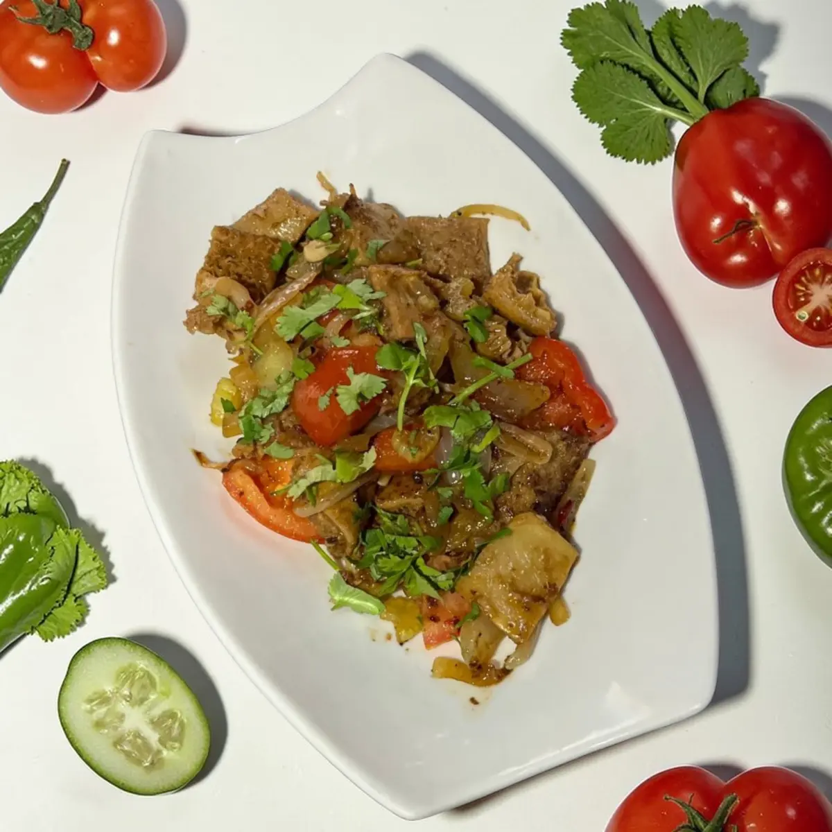 Салат из требухи