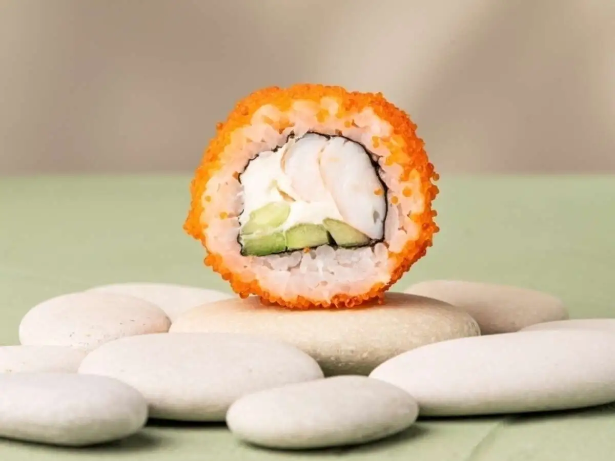 Ролл Калифорния с креветкой