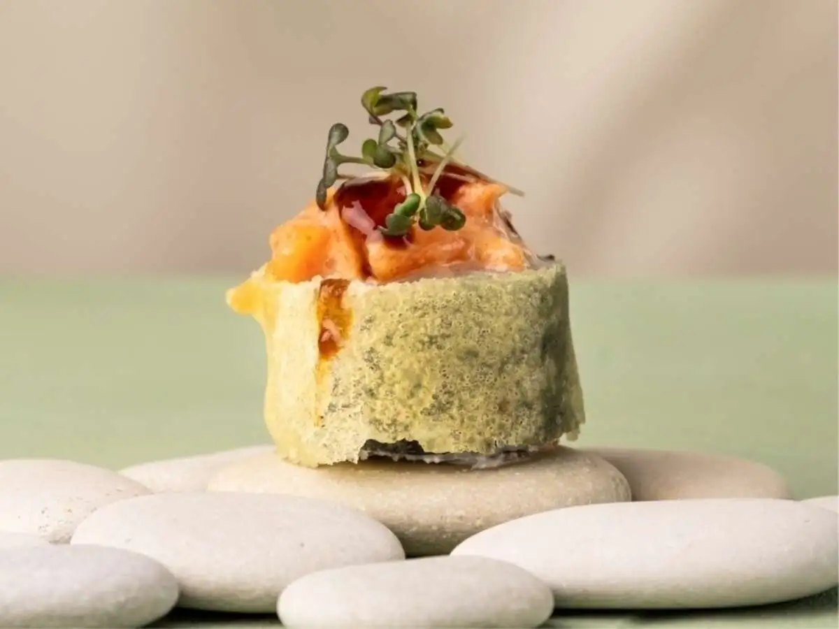 Ролл Темпура с лососем