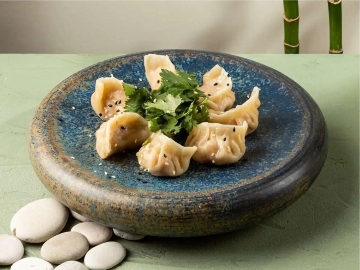 Гёдза с креветкой и цыпленком