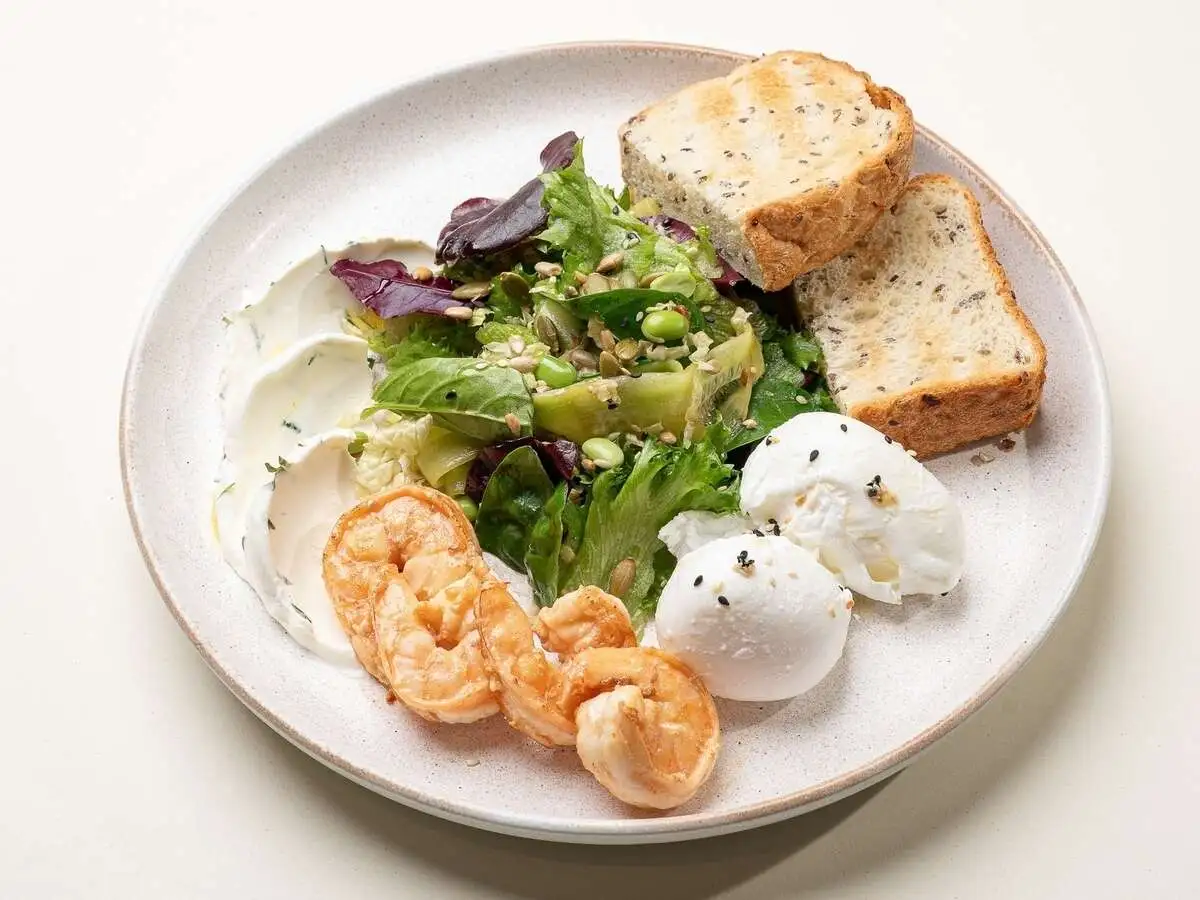 Завтрак 15/86 с креветками