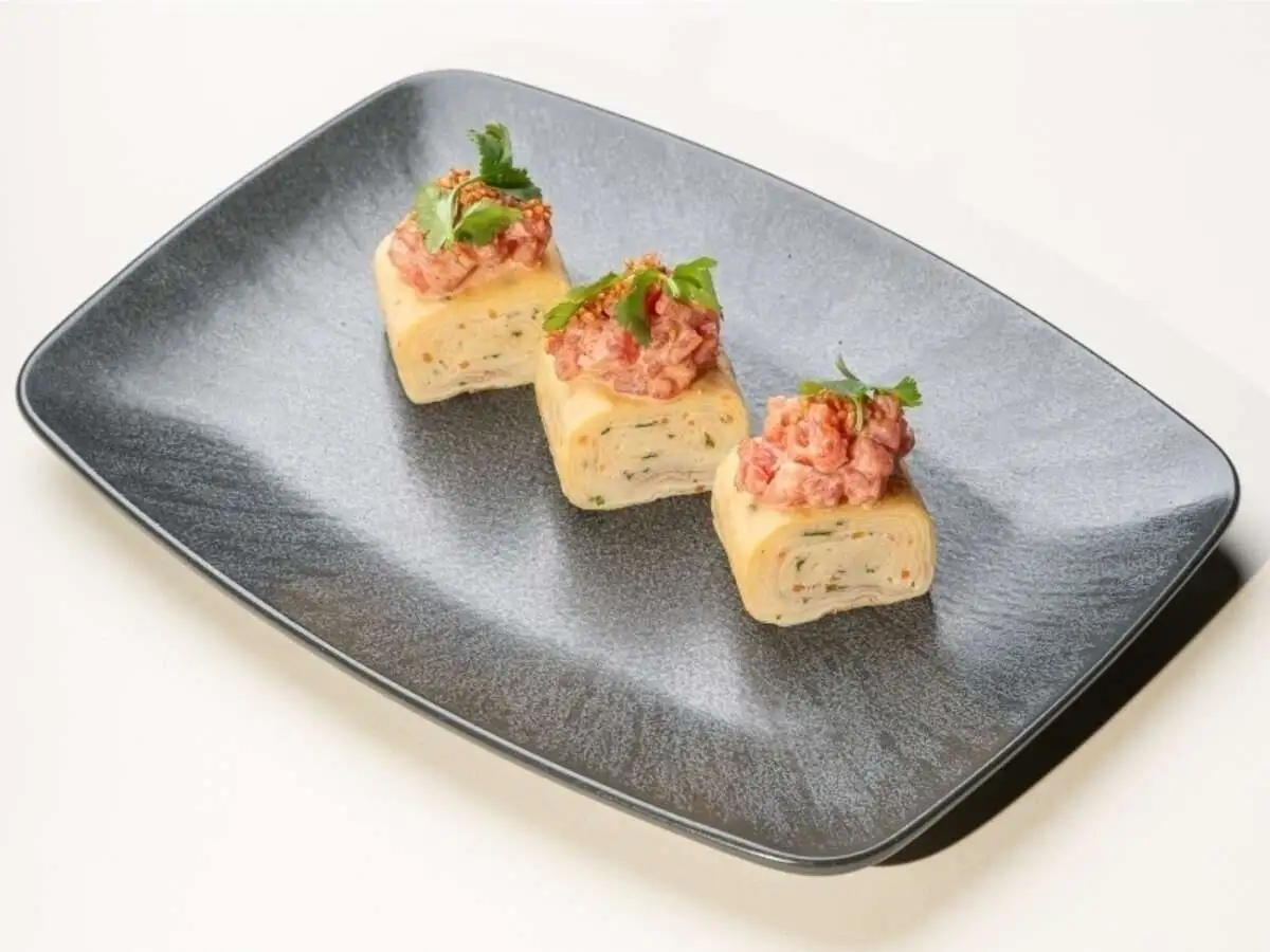 Японский омлет с тунцом