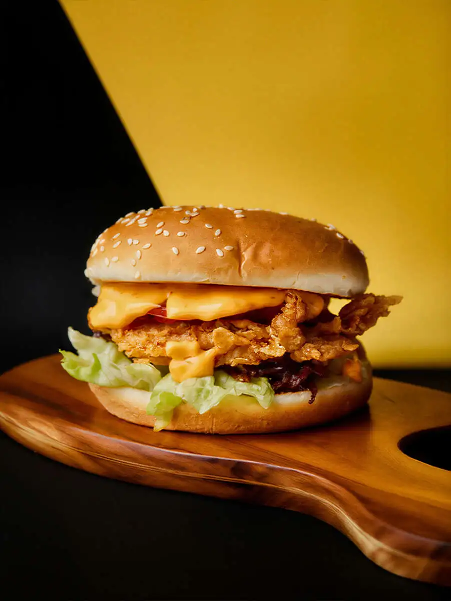 Бургер Чикен острый. порц.