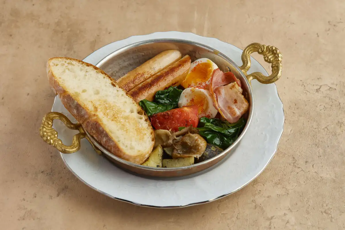 Мясной завтрак