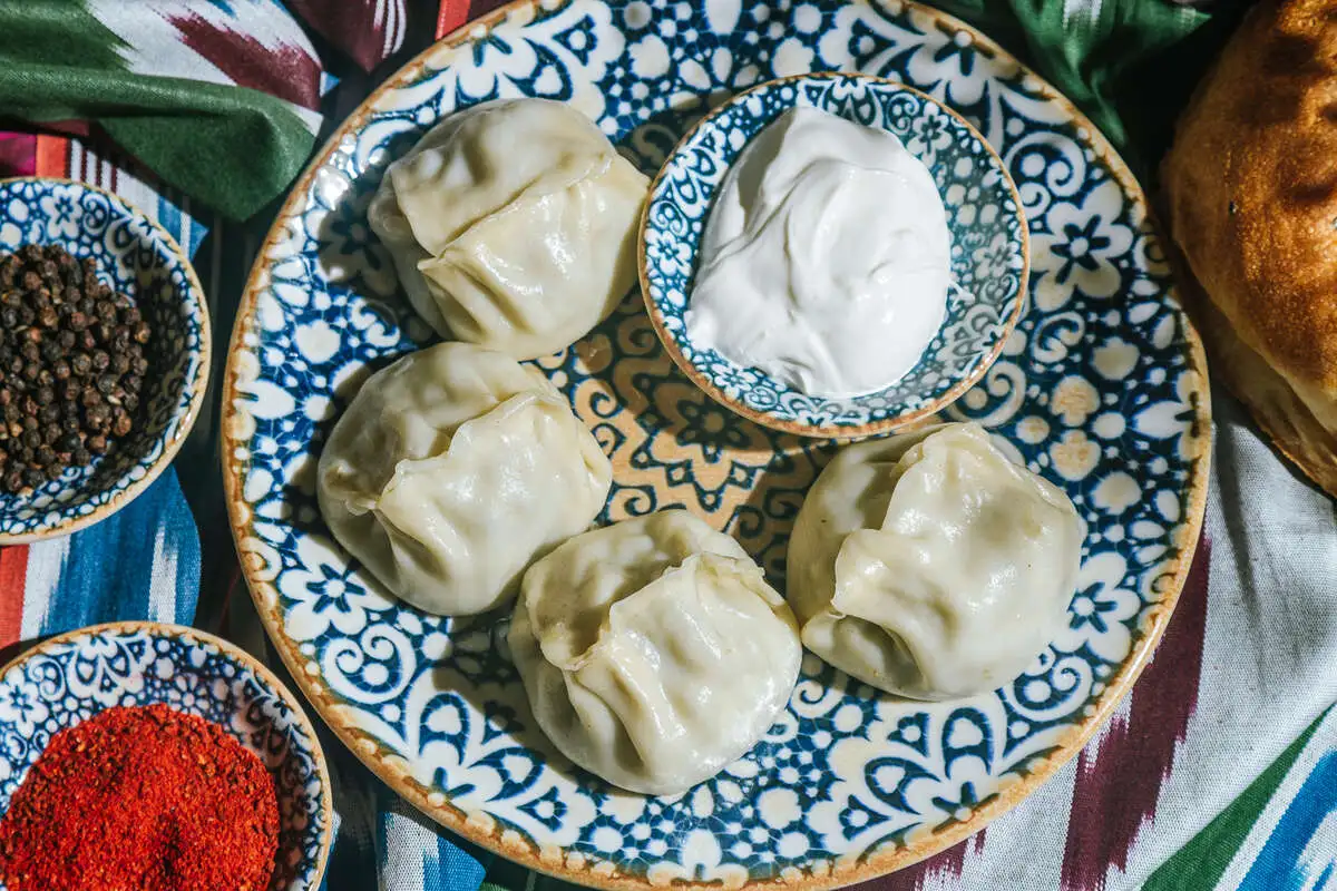 Манты из баранины на пару