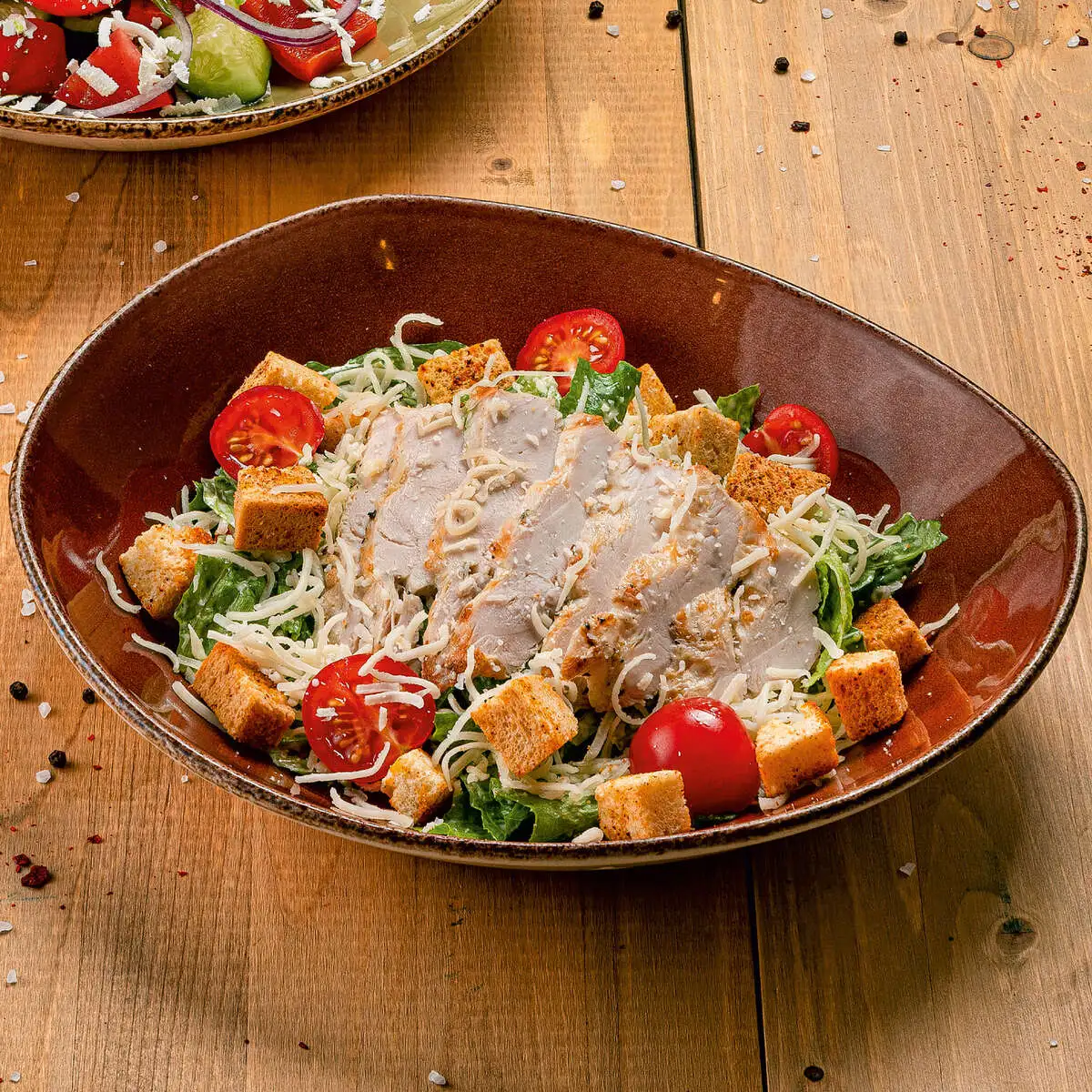 Цезарь с курицей