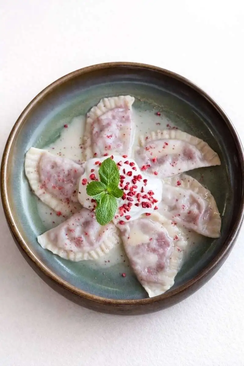 Вареники с вишней